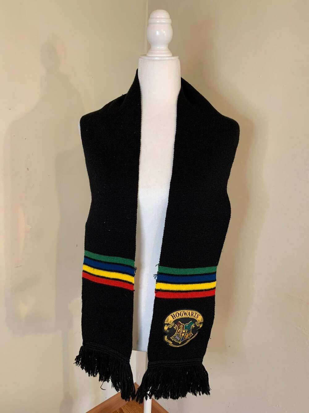 Hogwarts Black Scarf / Harry Potter Scarf
